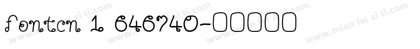 fontcn 1 646740字体转换